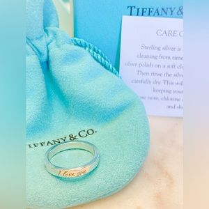 Tiffany & Co. “I love you” Ring